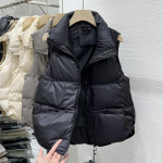 L&uuml;hike puuvillane vest Naiste kevad-s&uuml;gis-talvine avar v&auml;lisjope Naiste soe vest Camisole jope Cardigan Plus Size L must