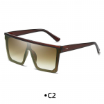 Mood Vintage Square P&auml;ikeseprillid Meeste Br&auml;ndi Disain Gradient &Uuml;heosaline Disain Suure raamiga P&auml;ikesevarjuprillid UV400 &Otilde;ues s&otilde;itmise P&auml;ikeseprillid