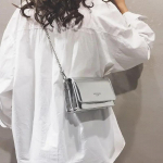 Naiste kandiline &otilde;lakott 2023, uus mood, h&otilde;bedane Bolso Mujer kett Crossbody kott naistele Y2k Daily Shopping Sac A Main
