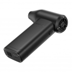 K&auml;eshoitav X5 Jet Fan 130 000 p/min 52 m/s Tuulekiirus Harjadeta Mootor Kanaliga Turboventilaator Suure V&otilde;imsusega Kanaliventilaator must