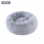 &Uuml;mmargune s&otilde;&otilde;rik koera ja kassi voodi pikkade juustega kaisus, eemaldatav masinas pestav lemmiklooma padjavoodi v&auml;ikestele lemmikloomadele 40cm S roheline