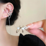 Uued as&uuml;mmeetrilised narmad pikkade klambritega k&otilde;rva mansett naistele meestele mitte-augustatud v&otilde;lts k&otilde;hre &uuml;mber m&auml;hitavad k&otilde;rvar&otilde;ngad ehted t&uuml;druku kingitus