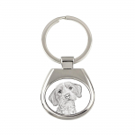 Basset Fauve de Bretagne, Fawn Brittany Basset - keychain with a dog, keychain with a print, personalized pendant from the Art-Dog brand