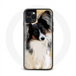 Coque Iphone 12 Epagneul Japonais Blonds