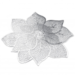 &Otilde;&otilde;nes lillega lauamatt, tassialus, taldrikualus, libisemiskindel, p&uuml;hadekoratsioon MIT