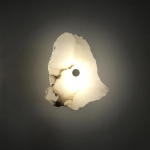 Marmorist LED-seinavalgusti Valgusti Sconce Magamistuppa Elutuba S&ouml;&ouml;gitoa Seinakujundus Kaasaegne Kunstiline Disain Diameter: 1 headlamp