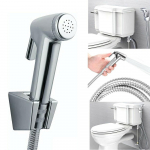 Chrome Bidee Shattaf Douche Spray Tap h&uuml;gieeniline WC moslemi du&scaron;ipea voolik