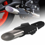 YAMAHA MT-07 MT07 MT 07 jaoks originaal mootorratta v&auml;ljalasketoru alumiiniumist v&auml;ljalaskekatte kaitse v&auml;ljalaskeotsik must