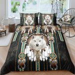 L&auml;&auml;ne h&otilde;imu tekikottide komplekt 1*Tekikott+2*Padjap&uuml;&uuml;r Etniline stiil Sulg Hunt Tr&uuml;kis Asteegi Pehme Mugav Voodipesu komplekt 135X200cm