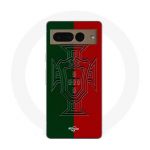 Coque Maniacase pour Google Pixel 7 Pro portugal logo vert et rouge