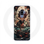 Coque Maniacase pour Samsung Galaxy S9 Plus demon slayer Tanjiro anime manga