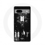 Coque Maniacase pour Google Pixel 7a bts signature nuit etoil&eacute;