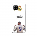 Coque Maniacase pourSamsung Galaxy A42 5G Kylian Mbappe Real Madrid 9 Hola