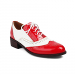 Suur suurus Kevad S&uuml;gis Uued Briti Brogue Kingad Meestele ja Naistele Segav&auml;rvi &Uuml;mar Nina Keskmine Kont Casual Chelsea Oxfords Kingad 6