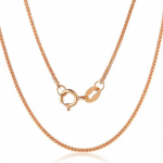 Rael 18K kullast kett hind Valge Kollane Roosa M&uuml;&uuml;k Puhas Kuld Au750 Kaelakee Parim Kingitus Naistele 45cm&about 0.5g roosa kuldne v&auml;rv