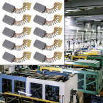 Erinevad elektrit&ouml;&ouml;riistad ja mootorid S&uuml;sinikhari Vahetage osa 12 *8*5 mm