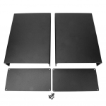 Split t&uuml;&uuml;pi alumiiniumist jahutuskorpuse korpuse elektrooniline kast tr&uuml;kkplaadile GPRS 80x160x220mm