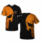 2024. aasta uus kuumm&uuml;&uuml;k Skull, meeste naiste, mootorrataste Harleys Race 3D T-s&auml;rk l&uuml;hikeste varrukatega Davidsons Cool Trend Oversized T-s&auml;rgid 4XL