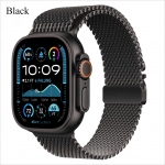 Milano stiilis titaaniv&auml;rvi rihm Apple Watch Ultra jaoks, rihma suurus 49/45/46/44/42 mm, k&auml;ev&otilde;ru iWatch seeriatele 10 9 8 7 6, randmekella rihm For 42mm 44mm 45mm must