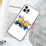 JM29 I love Minion Black pehme &uuml;mbris Samsung Note 20 Lite S24 Ultra S23 A03 A05 A06 A11 A71 A15 A16 A13 A24 A25 A33 A52 A53 A50 M55 M35 Plus jaoks Samsung M55 p&otilde;drapruun