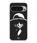 Coque Google Pixel 9 Pro Monkey D. Luffy black and white Maniacase