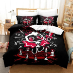 Cult Of The Lamb Voodipesukomplekt &Uuml;heinimese Twin T&auml;iskasvanu Queen King Suurusega Voodi T&auml;iskasvanu Laste Magamistuba Tekikott 3D Prindiga Anime Voodilina 70x133cm 2pcs