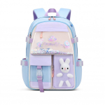 Kasulik &otilde;pilaste seljakott Multifilm K&uuml;&uuml;likuraamatute hoiukoht Rebenemiskindlus kaasaskantav sile lukuga raamatukott koolikott sinine