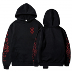 Anime Berserk Acid Hoodies Prinditud meeste naiste moe pikkade varrukatega Harajuku gooti r&otilde;ivad esteetilised t&auml;navariided sviiter Oversized L