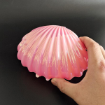 1pc Shell shaped wedding candy box holiday party decoration Valentine's Day jewelry gift packaging box travel accessories