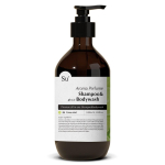 Su Organic Perfume Aroma Shampoo Body Wash Lime Mint Fragrance, 1L, 1 ea black
