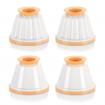 Plastikust aurutatud pudingivorm, želee-, panna cotta vormid kaantega, Jello pannid, pudingipann, magustoidutopsid, &scaron;okolaadikoorevorm