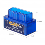 ELM327 V2.1 OBD2 skanner BT/Wifi ELM 327 OBD autodiagnostika t&ouml;&ouml;riist Androidi / IOS PK Vgate Icar2 koodilugeja jaoks