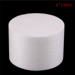 &Uuml;mmargune vahtpol&uuml;st&uuml;roolist kook Dummy modelleeriv Sugarcrafti lilleline pulmadekoor 15*10cm