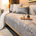 Luksuslik pronksjas diivani kate elutoale K&otilde;ik hinna sees libisemiskindel diivanipadja matt diivanir&auml;tik Sektsioonkuhvani kate Kodusisustus 70x70