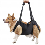 Koera t&otilde;sterakmed Reguleeritavad treeninguvahendid Nailonmust koera abirihm &otilde;ues Kaasaskantavad rihmad koera vigastuste korral Paindlikud lemmikloomatarbed L must