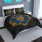World of Warcraft 3D Sylvanase Voodipesu Komplekt Populaarne M&auml;ng Wow Hordi Liidu S&uuml;mbolid Voodipesu Voodiriided Tekikott Padjap&uuml;&uuml;r 140x210cm