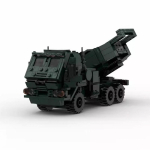 S&otilde;jav&auml;e HUmmer S&otilde;iduk Auto Seeria Tellised Miinikindel 4x4 RG-M142 Ehitusklotsid M&auml;nguauto Armee Kogumis m&auml;nguasi Laste kingitused black