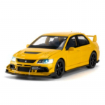1/32 Mitsubishi Lancer EVO IX Valatud Mudelauto M&auml;nguasi Kogutav Heli&Valgus M&auml;nguasi 1/32-Size:15.5*6.8*5cm kollane
