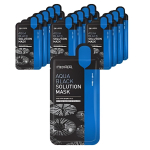 [Mediheal] Aqua Black Solution Mask 15 Sheets, 1Set 23ml X 15 Sheets (1Set)