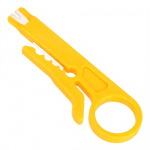 DIYWORK Crimper Plier pressimist&ouml;&ouml;riist Mini kaasaskantav taskutraadi eemaldaja nuga kaabli eemaldamise traadi l&otilde;ikur kollane