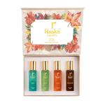 Unisex parf&uuml;&uuml;mi kinkekomplekt | T&auml;iuslik j&otilde;ulukingitus, Salajane j&otilde;uluvana kingitus, Parf&uuml;&uuml;m meestele ja naistele | 4 x 20ml reisile sobiv taskuparf&uuml;&uuml;mi komplekt 4 x 20ml