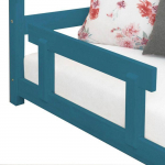 Barri&egrave;re de lit enfant TRUSTY vert p&eacute;trole