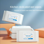 K&ouml;&ouml;gilapid Suur pakett v&otilde;imsaid plekieemaldus- ja rasvaplekke &uuml;hekordselt kasutatavaid puhastuskubu pliit K&ouml;&ouml;gis kasutatavad niisked salvr&auml;tikud Kerged, ei kahjusta k&auml;si 80pcs/bag