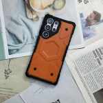 Luksuslik Armor Magsafe p&otilde;rutuskindel &uuml;mbris Samsung Galaxy S25 Ultra S23 S23Plus S24 S24PLUS S24 jaoks UAG magnetiline kukkumise v&auml;ltimise kate for samsung S24Ultra oranž