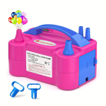 Elektriline &otilde;hupallipump kaasaskantav elektriline &otilde;hupallipuhurmasin Balloon &otilde;hupump kahe otsikuga, roosa punane 110 V 600 W &otilde;hupalli t&auml;itur peokaunistuste jaoks roosa punane v&auml;rv