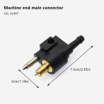 K&uuml;tusevooliku &uuml;hendus mootorpaadi lisatarvikutele, p&auml;ramootorile, naissoost voolikuliitmik, toruadapteri &uuml;hendus