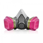 Respiraatormask filtritega, korduvkasutatav gaasimask, pooln&auml;oline respiraatormask kemikaalide jaoks, tolmumask puidut&ouml;&ouml;tlemiseks m&otilde;eldud pihustusv&auml;rviga keevitamiseks