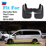 Poriklapid Mercedes Benz VITO V CLASS W447 PORAKAITSE SPLASH MUD FLAP GUARD FENDER PORDIKAITSED AUTO TARVIKUD AUTO STYLINE 4TK