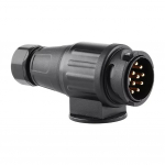 13 pin haagise pistik 12v pukseerimiskonnektor Haagissuvilad pistikupesa tarvikud tarvikud Euro Truck S8g9