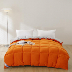 Puhast puuvillast talvine sulgedest siidist tekk - paks ja lihtne disain &uuml;hiselamutele ja hotellidele 1.8x2.2m 5kg